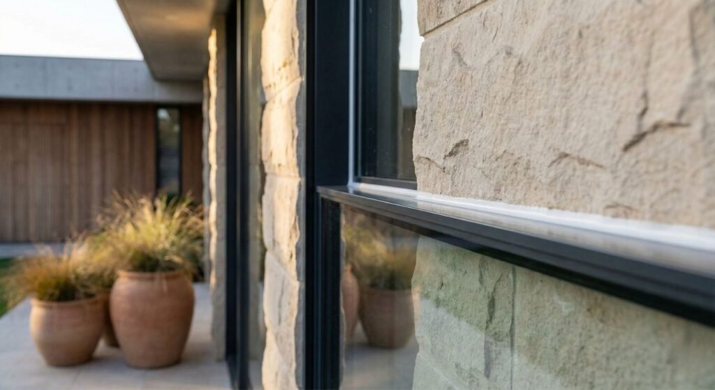 cladding window sealing outside